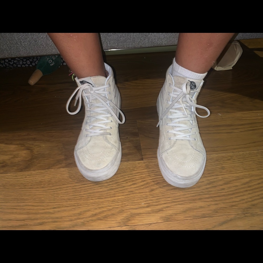 Cream vans